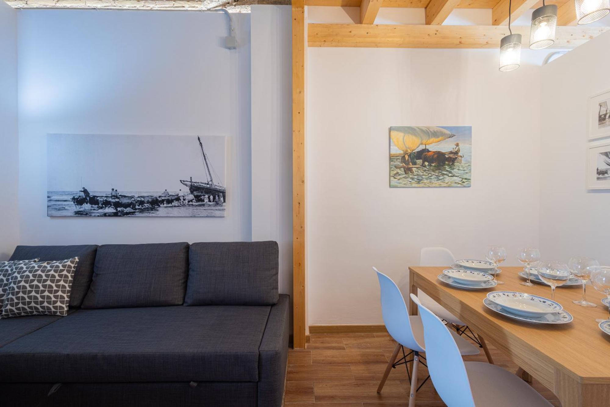 Florit Flats - El Cabanyal Duplex Apartment Valencia Kültér fotó